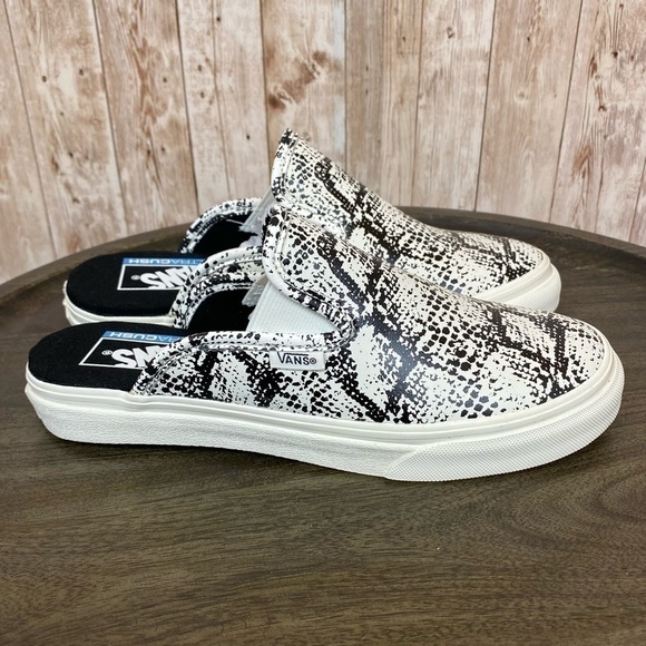 Vans Mule Sf Snake Marshmallow Slip on Sneakers Size 6 Women - Picture 6 of 12